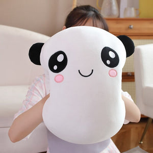 Kawaii Panda Ball Family Plushies-Enchanted peach