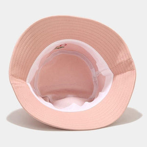 Kawaii Pastel Fruit Bucket Hat-Enchanted peach