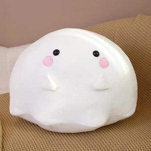 Kawaii Purple White Ghost Plushies-Enchanted peach