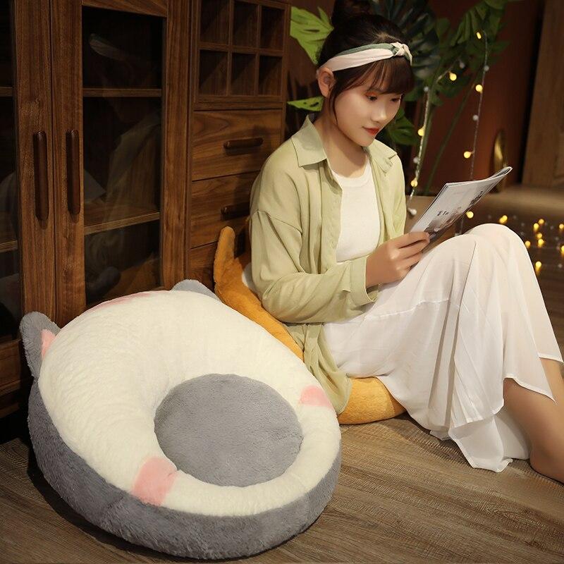 Kawaii Round Animal Seat Collection-Enchanted peach