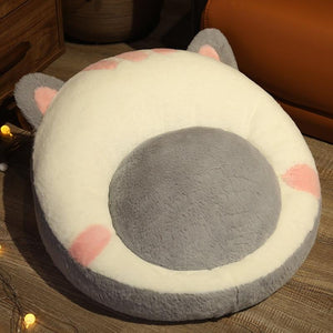 Kawaii Round Animal Seat Collection-Enchanted peach