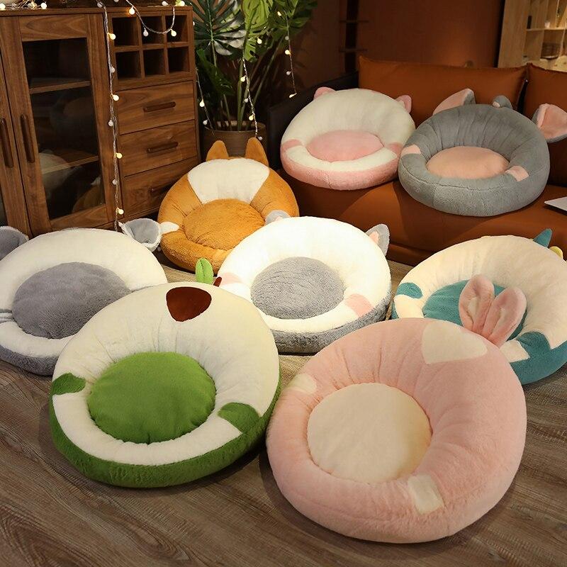 Kawaii Round Animal Seat Collection-Enchanted peach