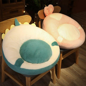 Kawaii Round Animal Seat Collection-Enchanted peach