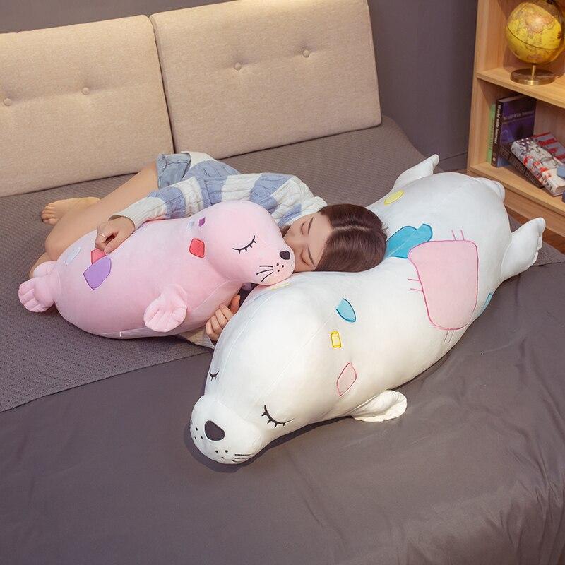 Kawaii Seal Plushies-Enchanted peach