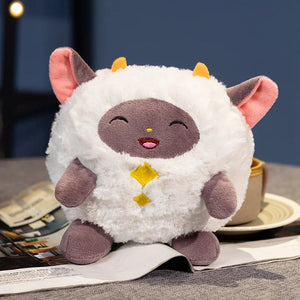 Kawaii Small Palworld Plushie Collection-Enchanted peach