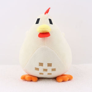 Kawaii Stardew Valley Chicken Plushie-Enchanted peach