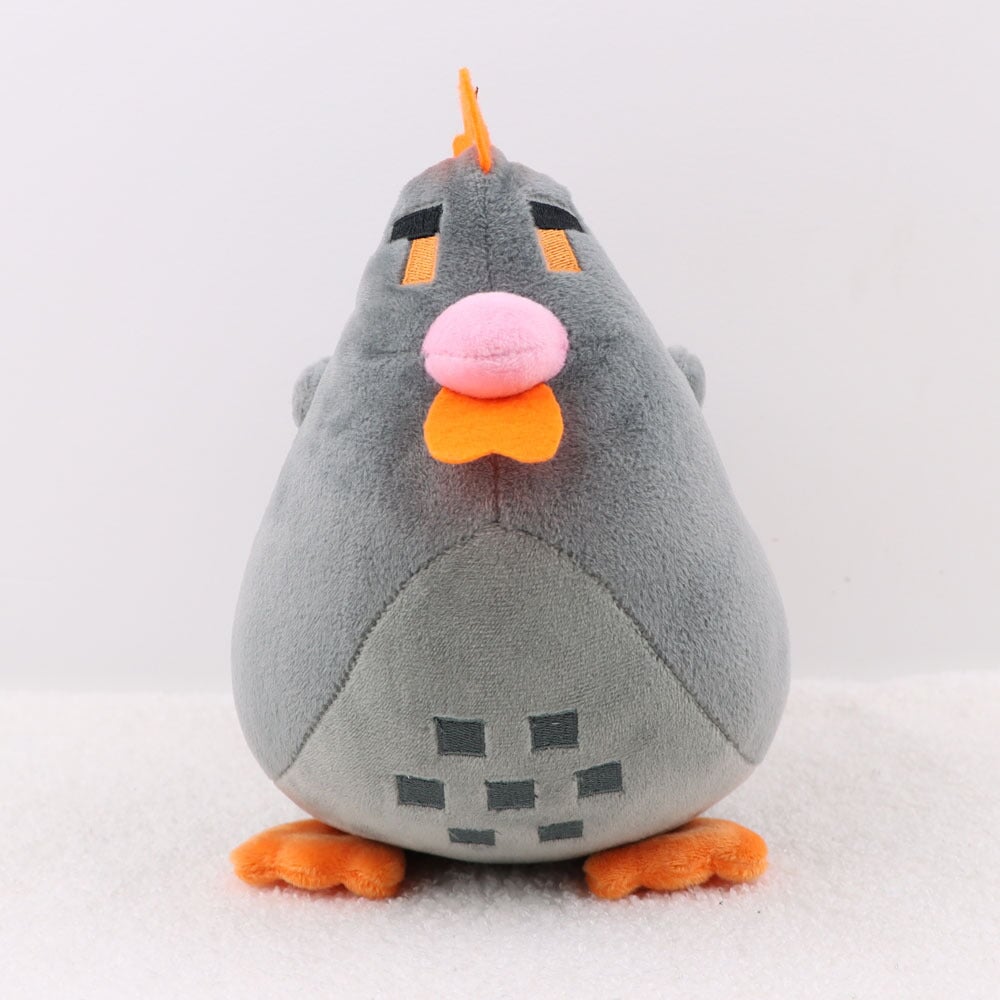 Kawaii Stardew Valley Chicken Plushie-Enchanted peach