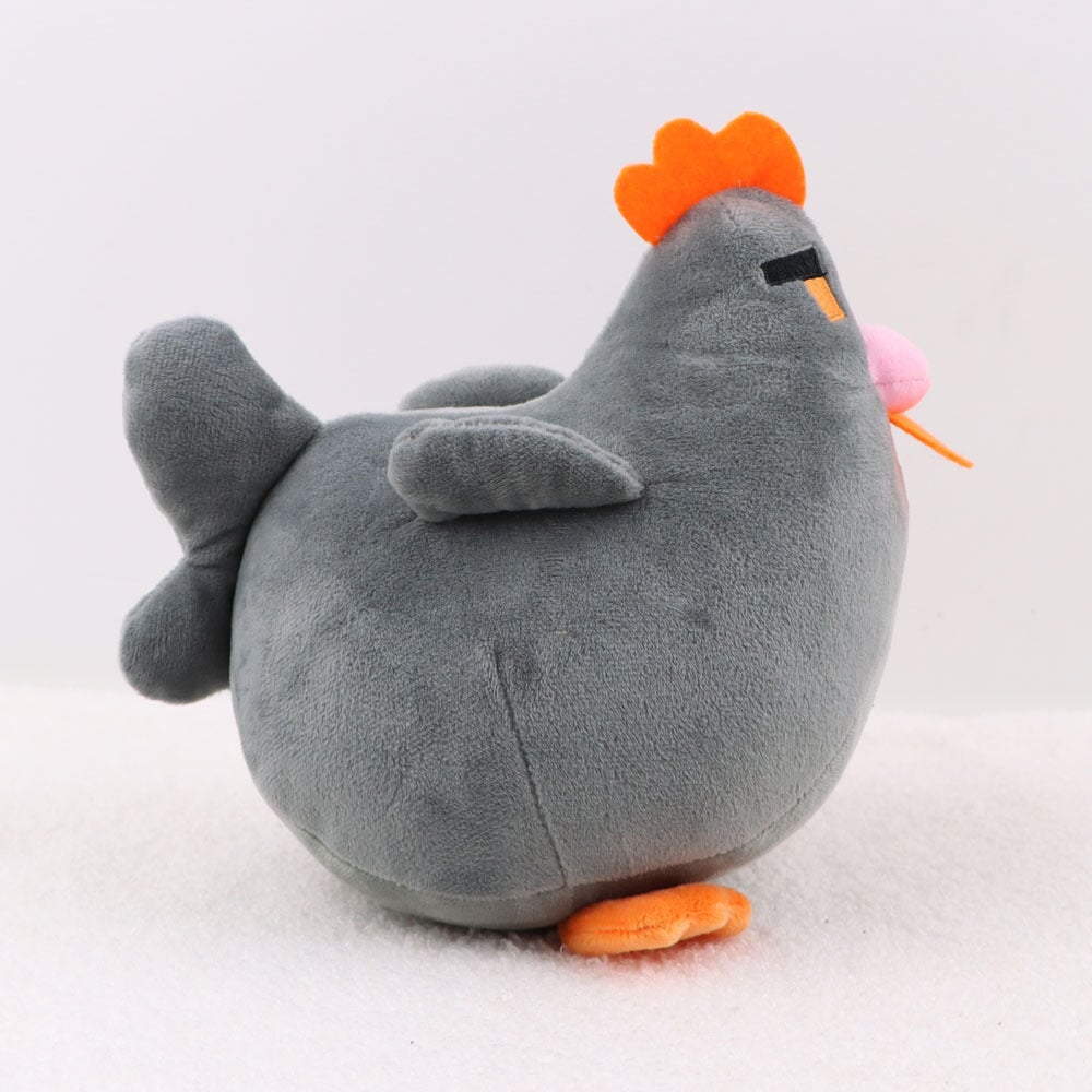 Kawaii Stardew Valley Chicken Plushie-Enchanted peach