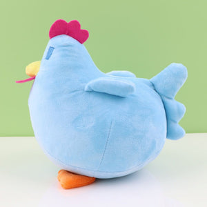 Kawaii Stardew Valley Chicken Plushie-Enchanted peach