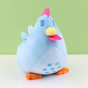 Kawaii Stardew Valley Chicken Plushie-Enchanted peach