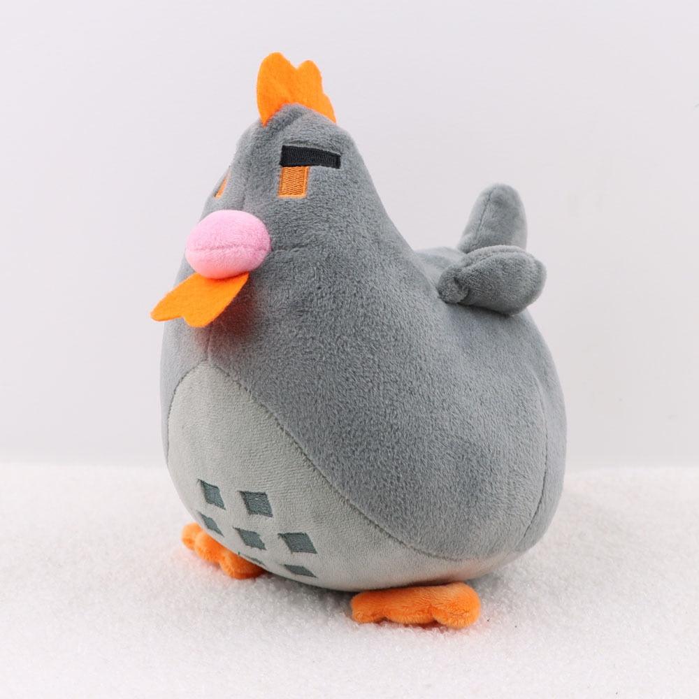 Kawaii Stardew Valley Chicken Plushie-Enchanted peach