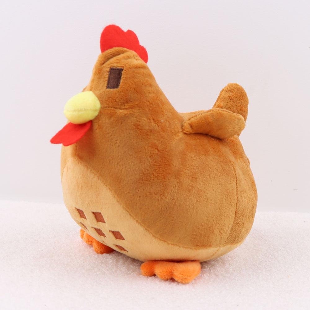 Kawaii Stardew Valley Chicken Plushie-Enchanted peach