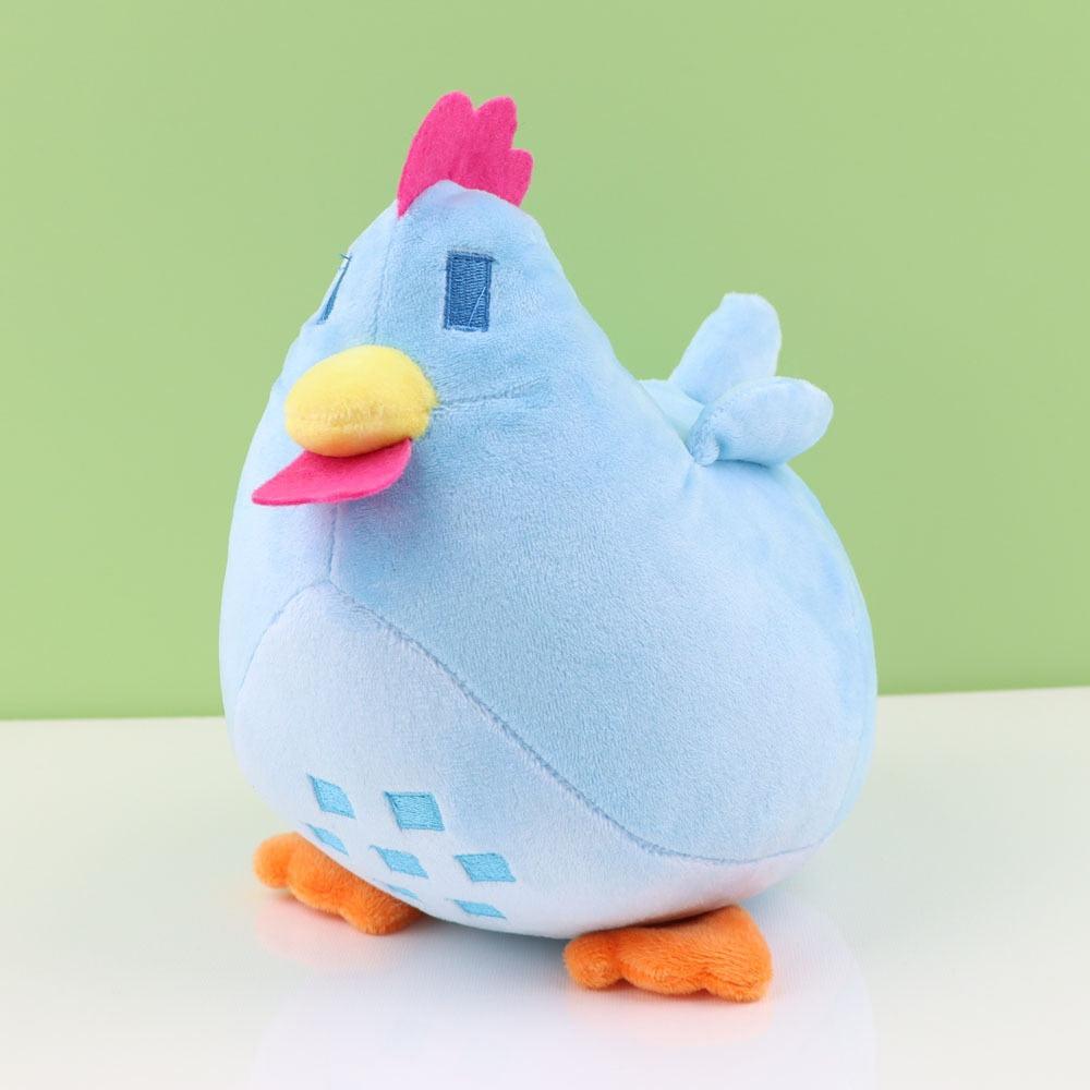 Kawaii Stardew Valley Chicken Plushie-Enchanted peach