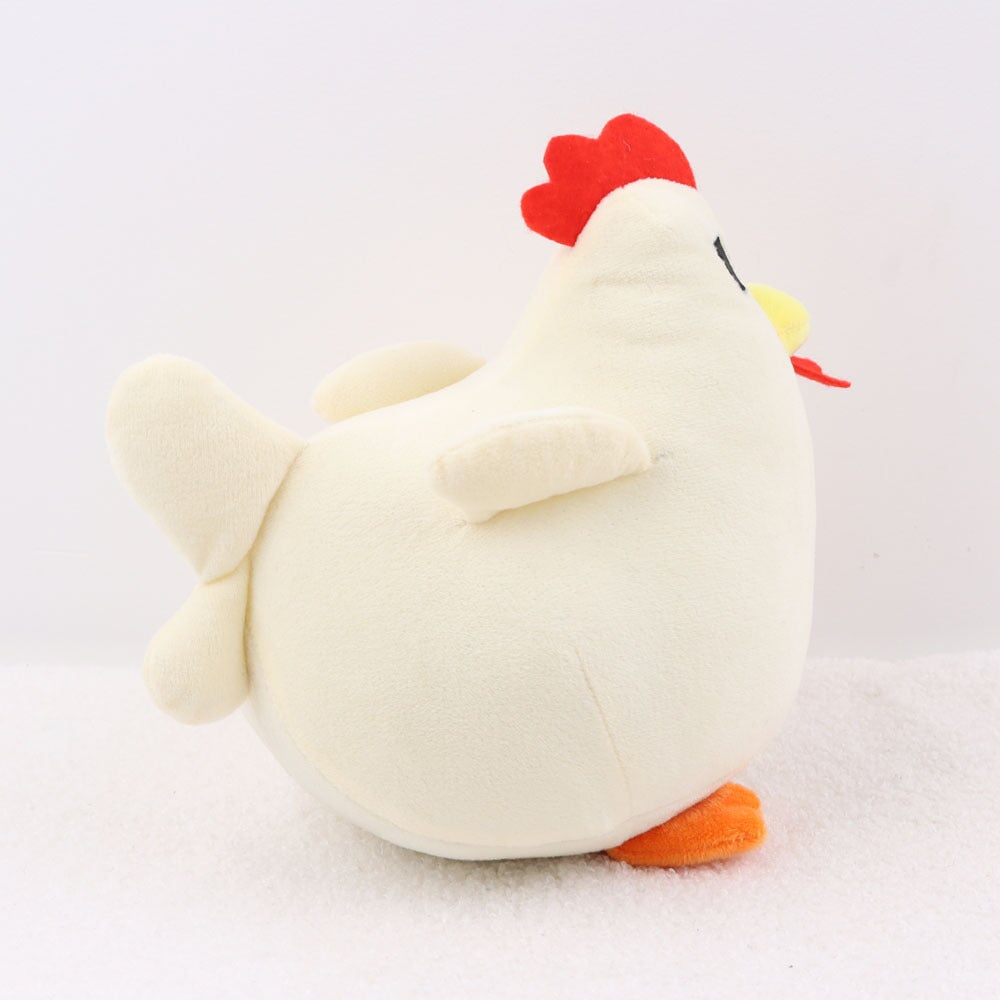 Kawaii Stardew Valley Chicken Plushie-Enchanted peach