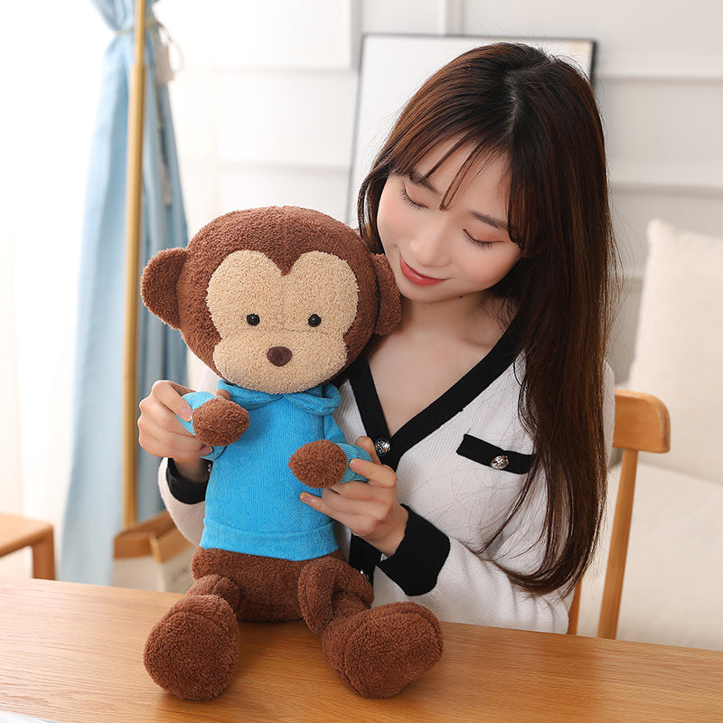 Koko the Baby Monkey Plushies-Enchanted peach