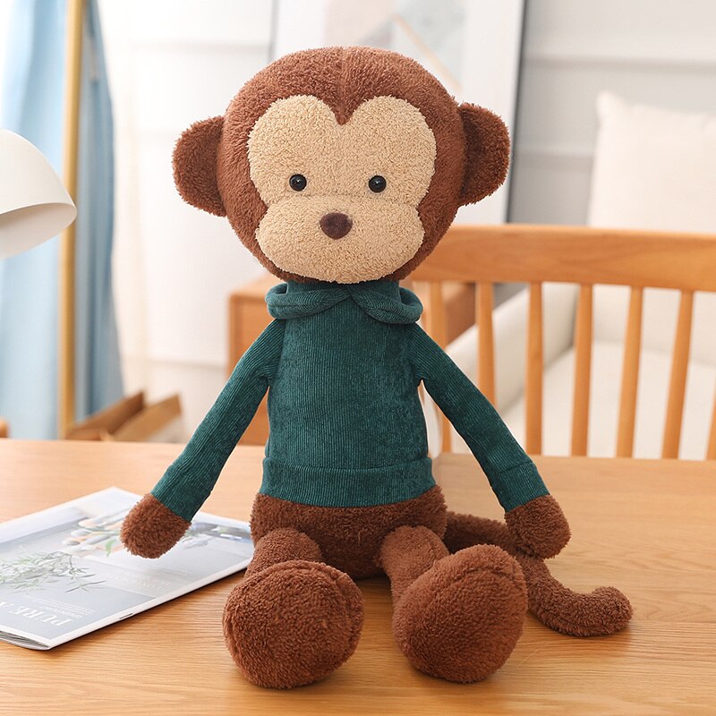 Koko the Baby Monkey Plushies-Enchanted peach