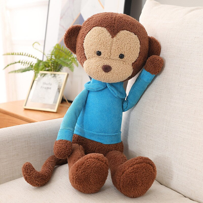 Koko the Baby Monkey Plushies-Enchanted peach