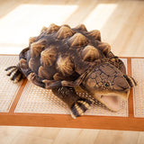 Large Lifelike Snapping Turtle Plushie-Enchanted peach