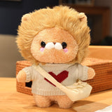 Leo The Little Lion Mascot Plushie Collection-Enchanted peach