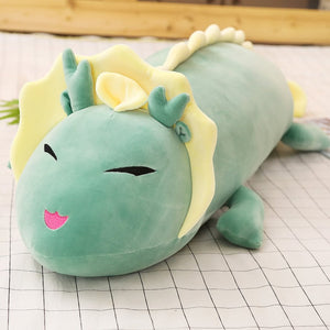 Little Long Dragon Plushie-Enchanted peach