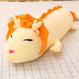 Little Long Dragon Plushie-Enchanted peach