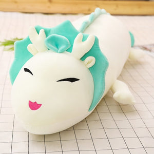 Little Long Dragon Plushie-Enchanted peach