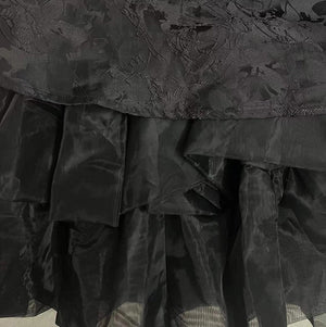 Lolita Black Mini Tutu Dress-Enchanted peach