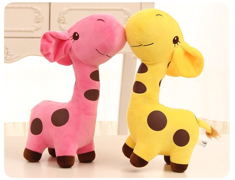 Lollipop Giraffe Family-Enchanted peach