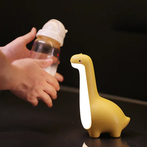 Long Dinosaur LED Night Light-Enchanted peach