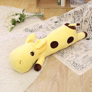 Long Giraffe Snuggle Buddies-Enchanted peach