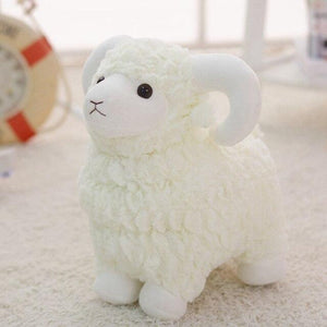 Long Horn Ram Plushie | Limited Stock-Enchanted peach