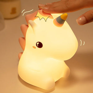 Magical Unicorn LED Night Light-Enchanted peach