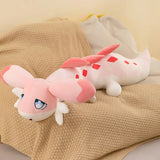 Melody and Sofi the Long Hybrid Dragon Plushies-Enchanted peach