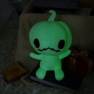 Mini Halloween Pumpkid Plushie-Enchanted peach