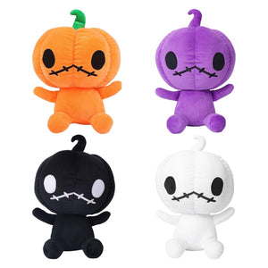 Mini Halloween Pumpkid Plushie-Enchanted peach