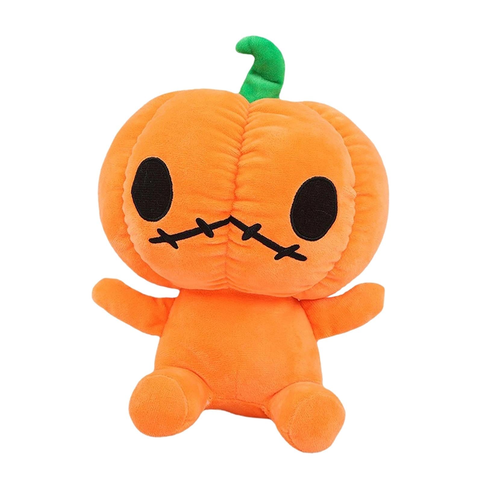 Mini Halloween Pumpkid Plushie-Enchanted peach