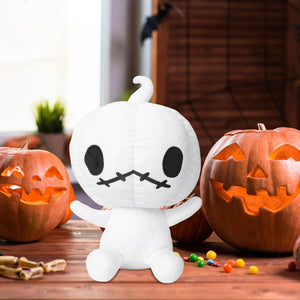 Mini Halloween Pumpkid Plushie-Enchanted peach