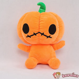 Mini Halloween Pumpkid Plushie-Enchanted peach