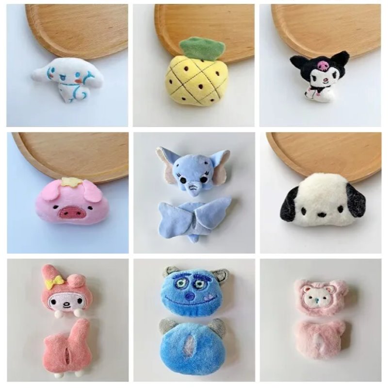 Mini Plushie Prizes for Mini Claw Machine Collection 2-Enchanted peach