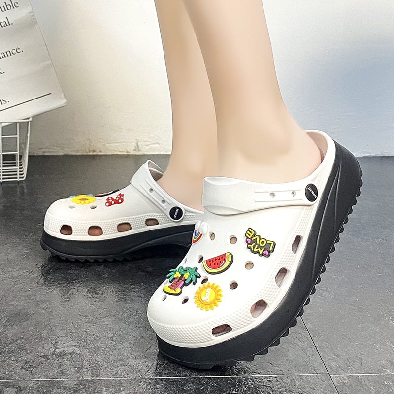 My Love Kawaii Clogs Women-Enchanted peach