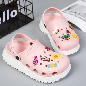 My Love Kawaii Clogs Women-Enchanted peach