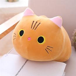 Napping Neko Plushies-Enchanted peach