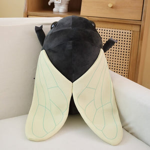 Nori & Hana the Big Fly Insect Plushies-Enchanted peach