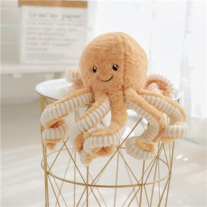 OCTAVO FAMILY (Octopus) Plushies-Enchanted peach