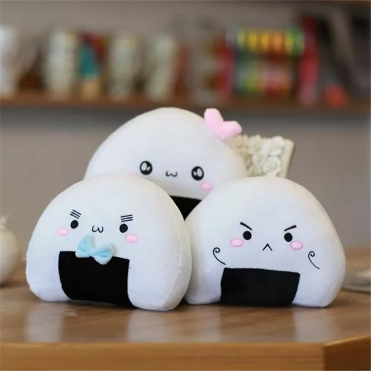 Onigiri Japanese Rice Ball Squad Plushies-Enchanted peach