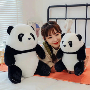 Oreo the Chunky Panda Plushies-Enchanted peach