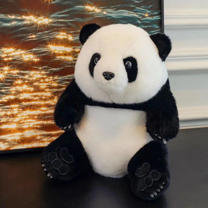 Oreo the Chunky Panda Plushies-Enchanted peach