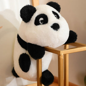 Panda & Bamboo Buddy Plushies-Enchanted peach