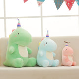 Party Dinosaur Plushies-Enchanted peach