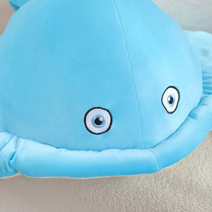 Pastel Purple Blue Stingray Plushies-Enchanted peach